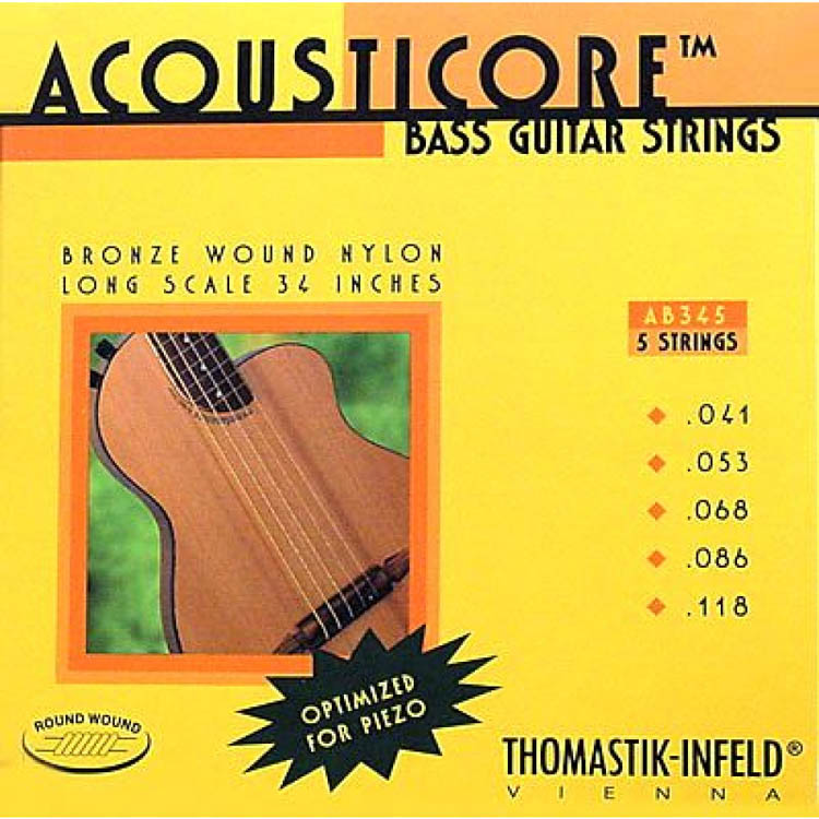 Thomastik AB345 Juego 5 Cuerdas Bajo Acústico 41-118 1