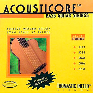 Thomastik AB345 Juego 5 Cuerdas Bajo Acústico 41-118 1
