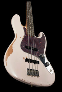 Fender Flea Artist Jazz Bass Road Worn RW Bajo Eléctrico Shell Pink 12