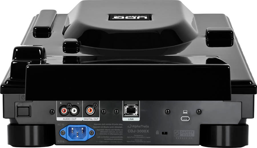 UDG U94130BL UL Cover Cubierta para Alphatheta CDJ-3000X Negra 4