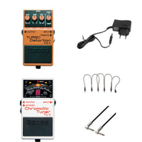 Boss -Pack- DS2 Pedal Distorsión + Boss TU3 Afinador + Alimentador y Cables 1