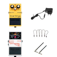 Boss -Pack- OD3 Pedal Overdrive + Boss TU3 Afinador + Alimentador y Cables 1