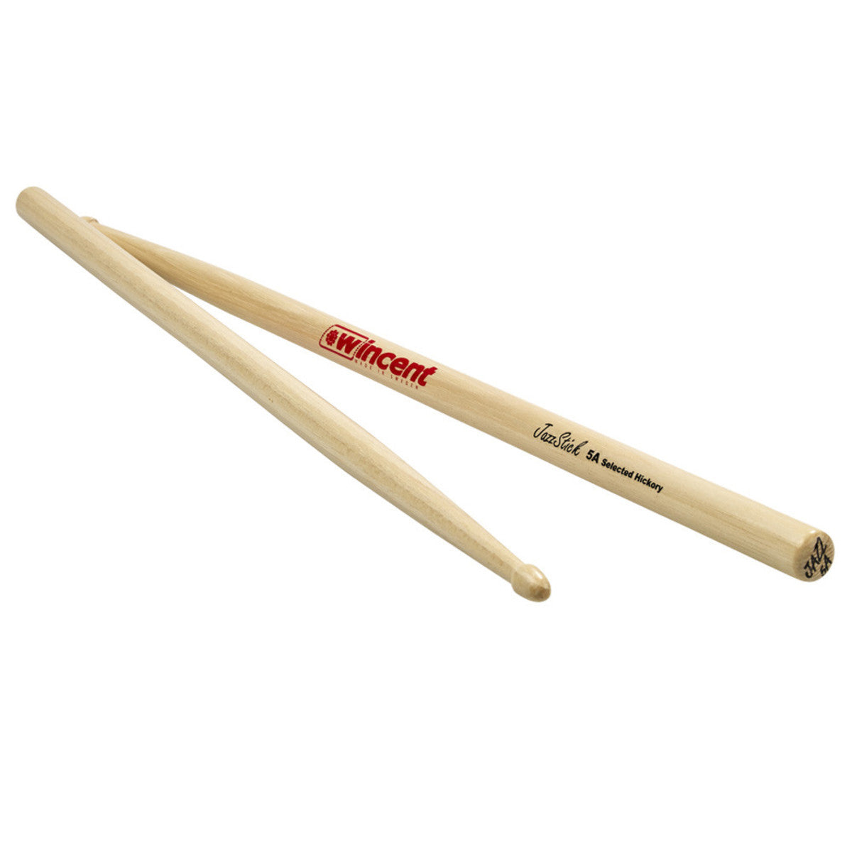 Wincent W70 Hickory 5A Jazz Baquetas Batería. 2