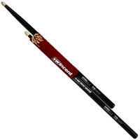 Wincent W86 Hickory 5BCB Baquetas Batería Negras 7