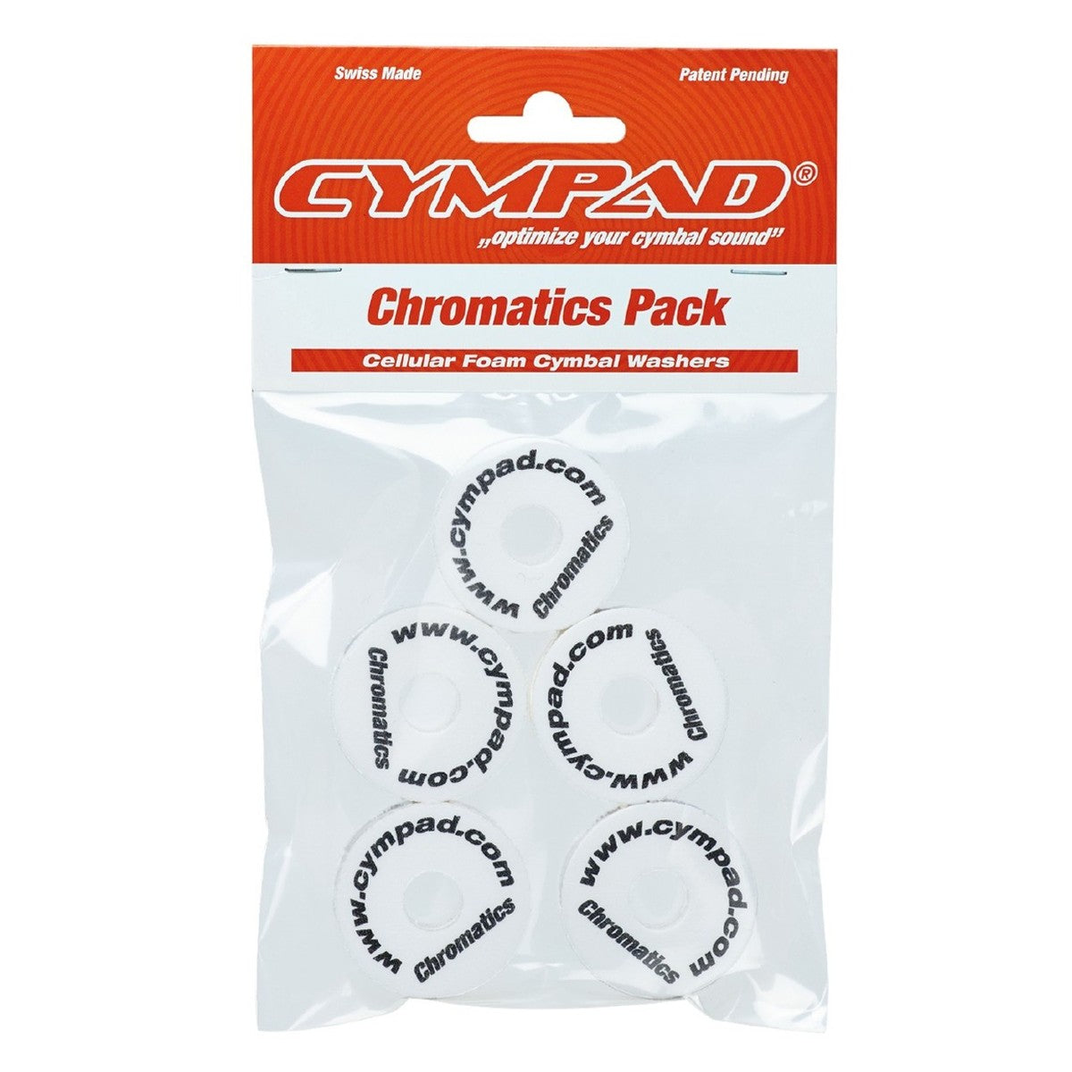 Cympad CS15/15-W Optimizer Chromatics Set 5 Fieltros Blancos 4