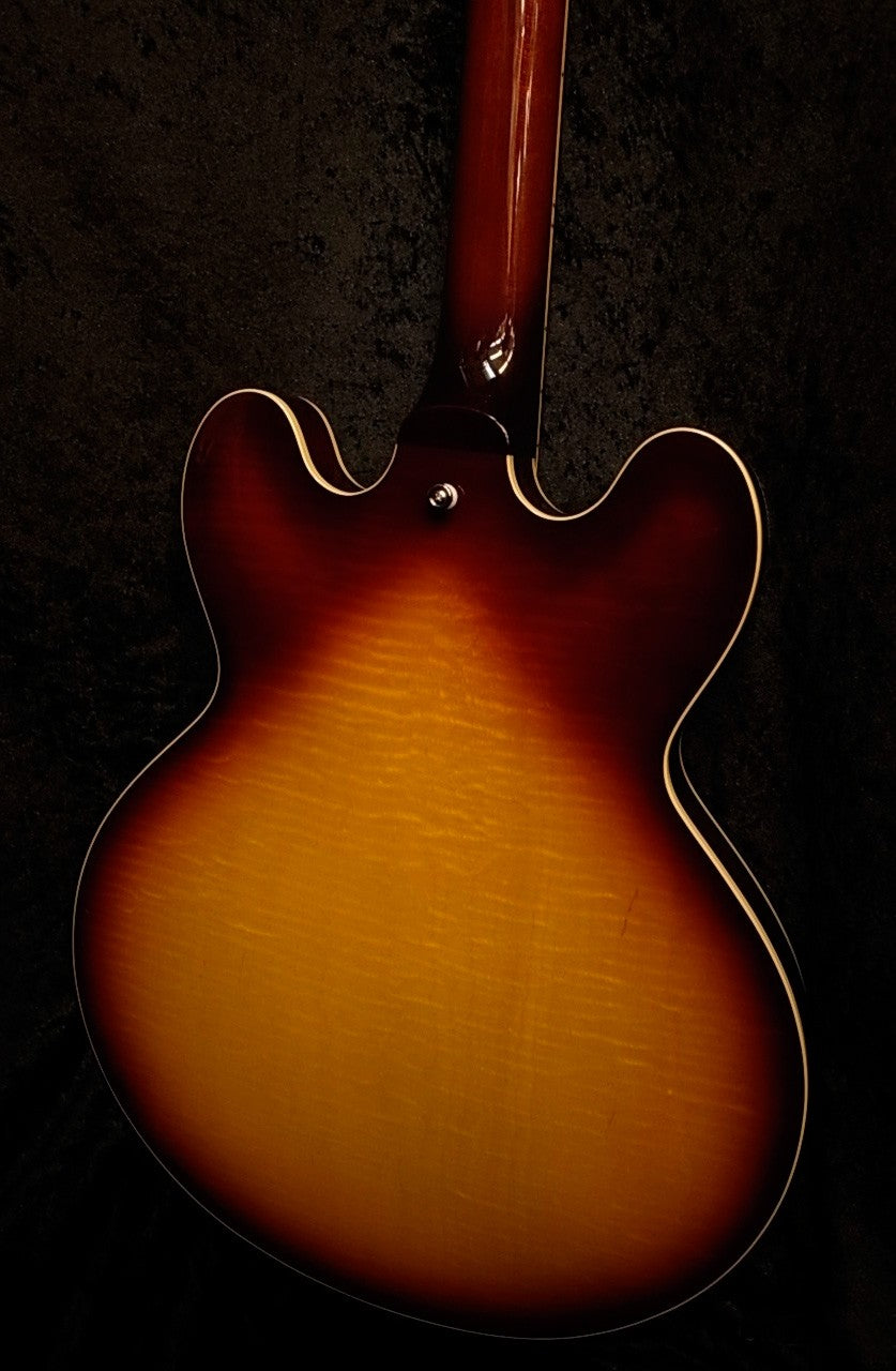 Tokai ES198 TB Guitarra Eléctrica Hollow Body Tobacco Burst 5