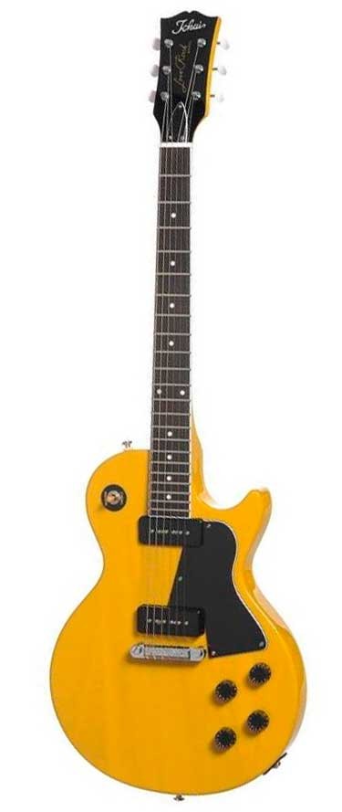 Tokai LSs64 YW Guitarra Eléctrica Amarilla 1