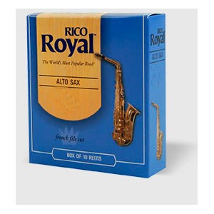 Rico Royal Caja Azul Caña Saxo Alto 3. Unidad 1