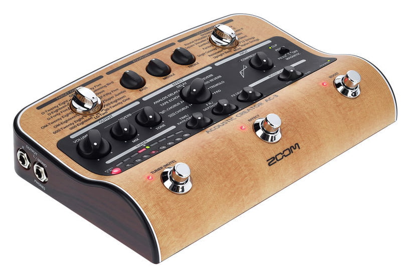 Zoom AC3 Acoustic Creator Pedalera Multiefectos Guitarra Acústica 4