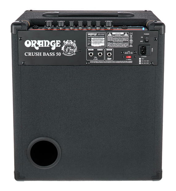 Orange Crush Bass 50 BLK Amplificador Bajo Negro 6