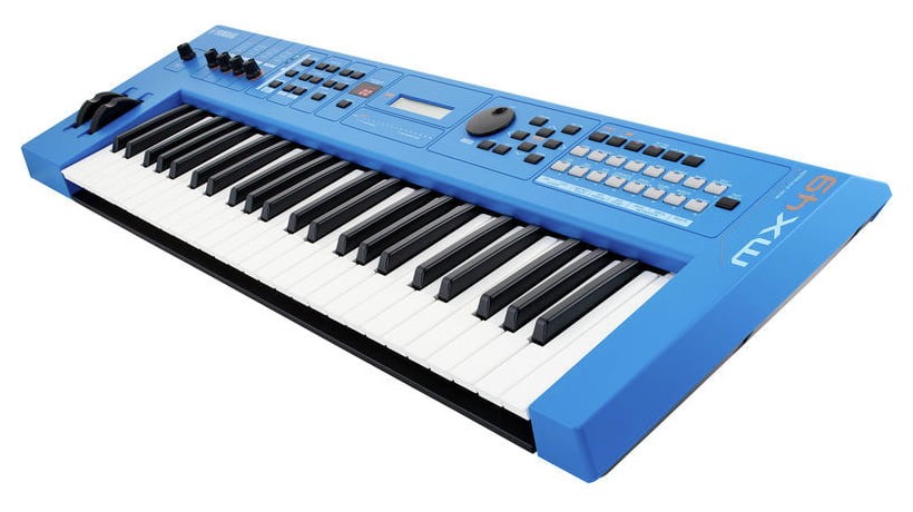 Yamaha MX49IIBU V2 Teclado Sintetizador Azul 3