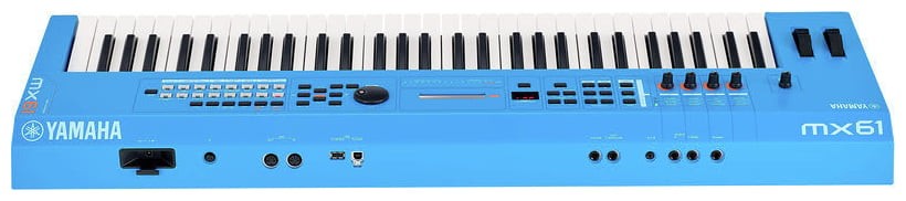 Yamaha MX61IIBU V2 Teclado Sintetizador Azul 5