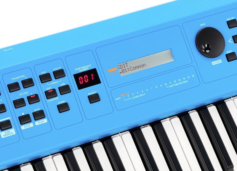 Yamaha MX61IIBU V2 Teclado Sintetizador Azul 8