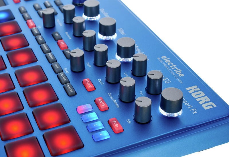 Korg Electribe 2 Blue Estacion de Trabajo Azul 9