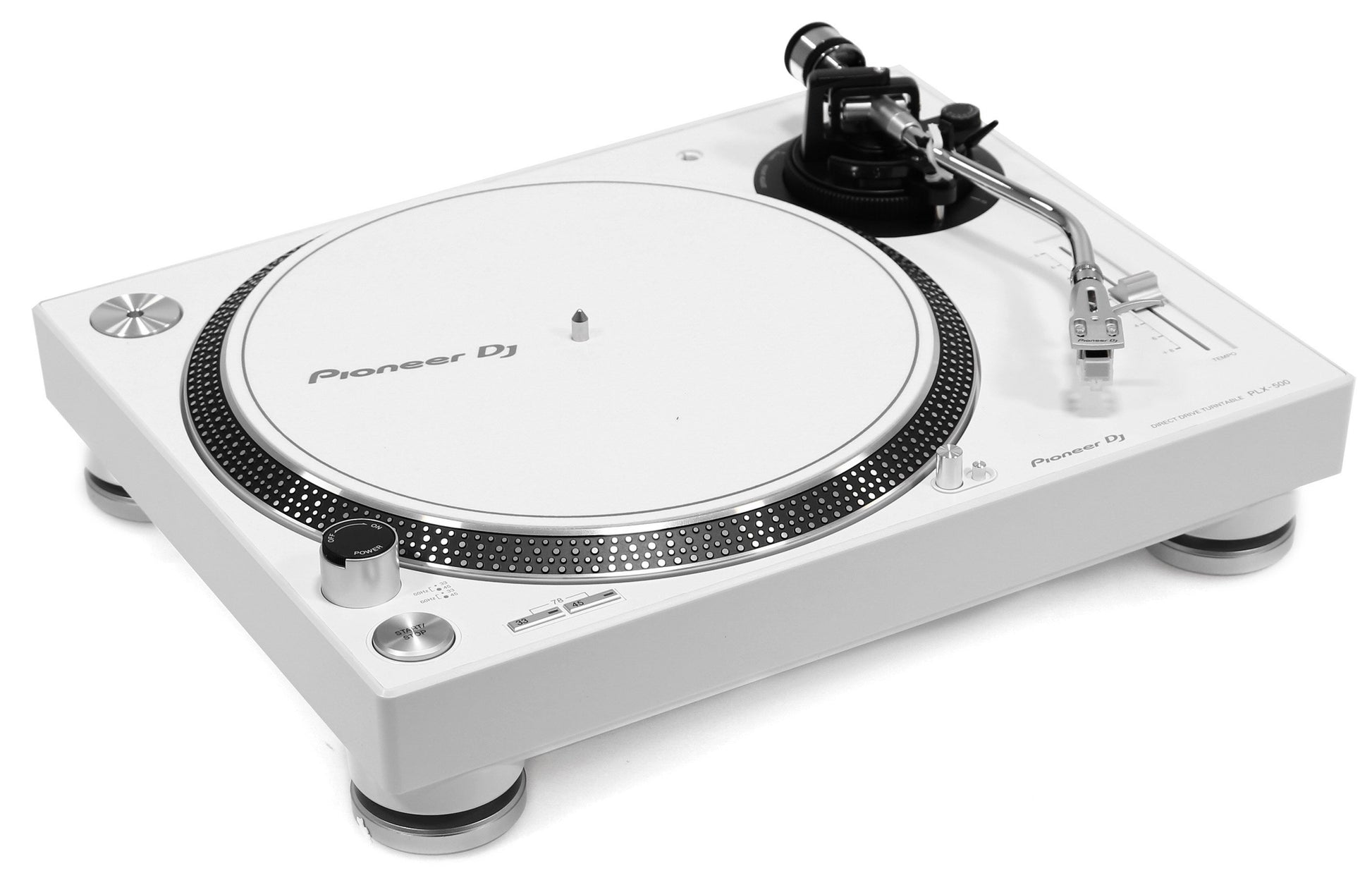 Pioneer DJ PLX500W Plato Giratorio Profesional Blanco 2