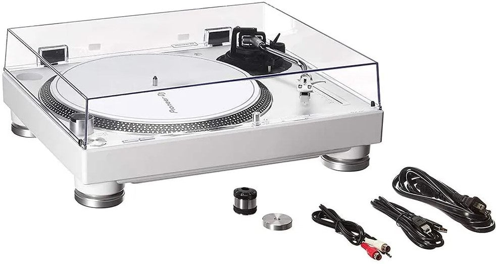 Pioneer DJ PLX500W Plato Giratorio Profesional Blanco 8