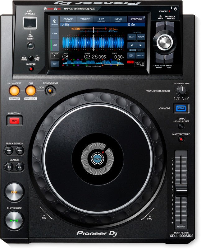 Pioneer DJ XDJ-1000 MK2 Reproductor DJ 1