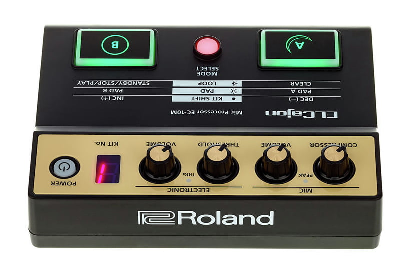 Roland EC10M Procesador Micrófono para Cajón 6