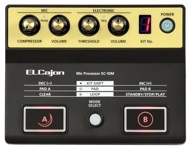 Roland EC10M Procesador Micrófono para Cajón 15