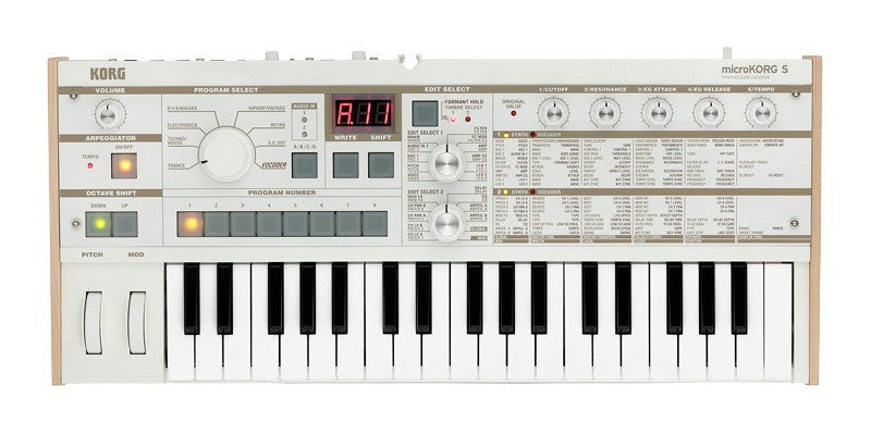 Korg Microkorg S Teclado Sintetizador Vocoder 1