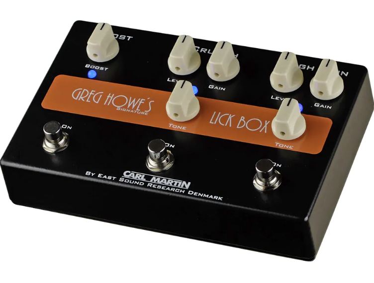 Carl Martin Lick Box Signature Greg Howe Pedal Distorsión 3