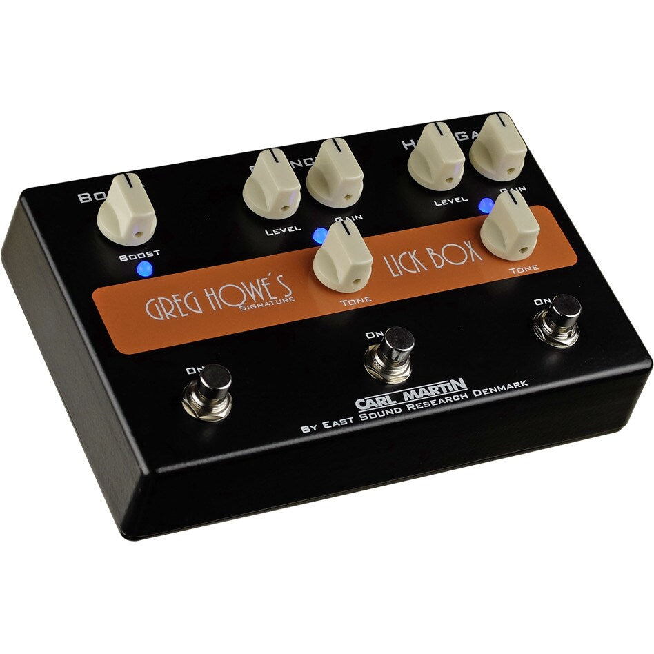 Carl Martin Lick Box Signature Greg Howe Pedal Distorsión 4