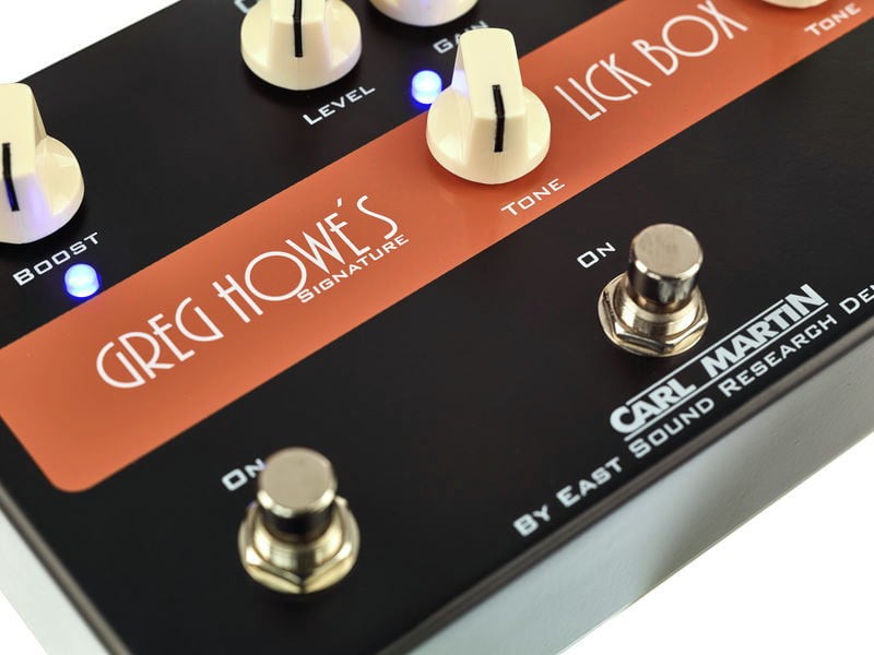 Carl Martin Lick Box Signature Greg Howe Pedal Distorsión 8