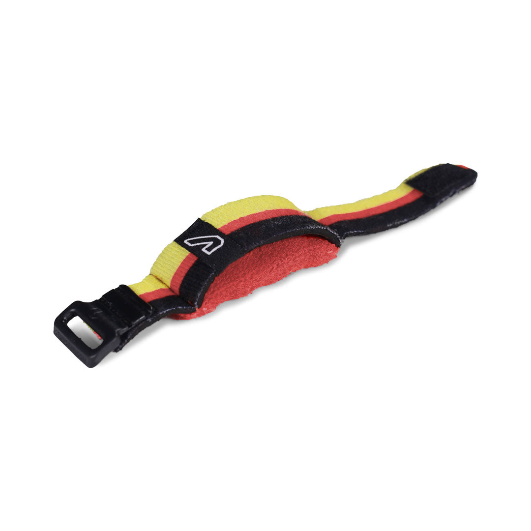 Gruv Gear FW1-BKRY-SM Fretwraps World Flags Negro Rojo Amarillo Pequeño 1