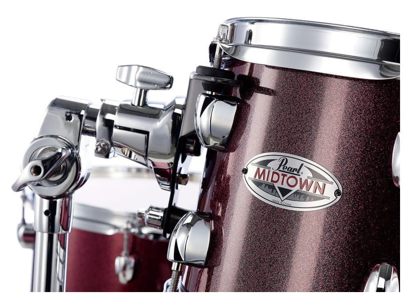 Pearl MDt764P C704 Midtown Batería Acústica Black Cherry Glitter 6