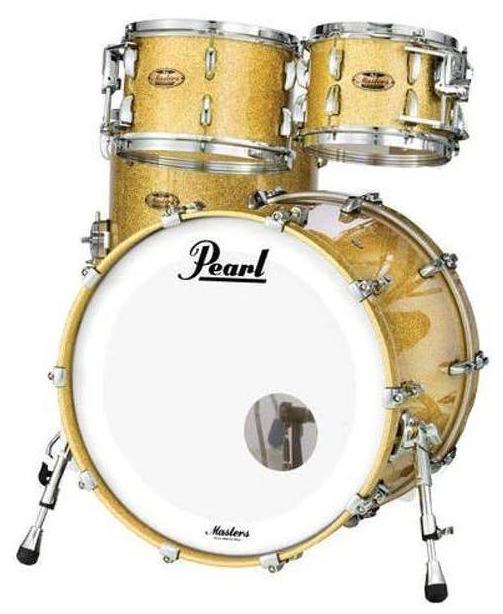 Pearl MRV924XEP C347 Master Maple Reserve Batería Acústica Bombay Gold Sparkle 6