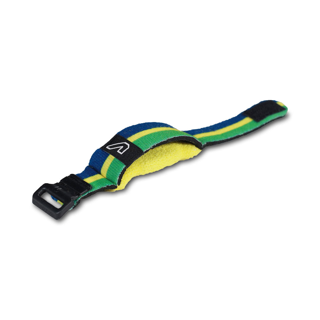 Gruv Gear FW1-GYB-SM Fretwraps World Flags Verde Amarillo Azul Pequeño 1