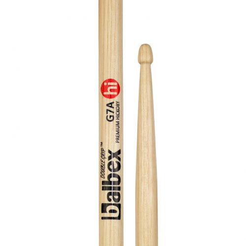 Balbex HIG7A G7A Premium Hickory Baquetas Batería 1