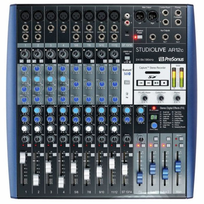 Presonus Studiolive AR12C Mesa de Mezclas Analógica 14 Canales 1