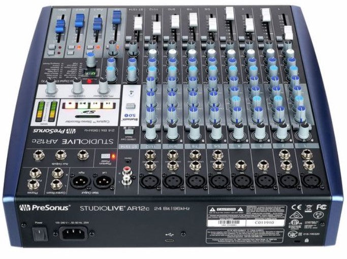 Presonus Studiolive AR12C Mesa de Mezclas Analógica 14 Canales 5