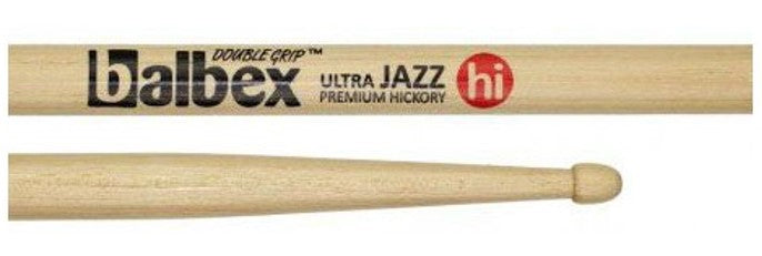 Balbex HIUJ Ultrajazz Premium Hickory Baquetas Batería 2