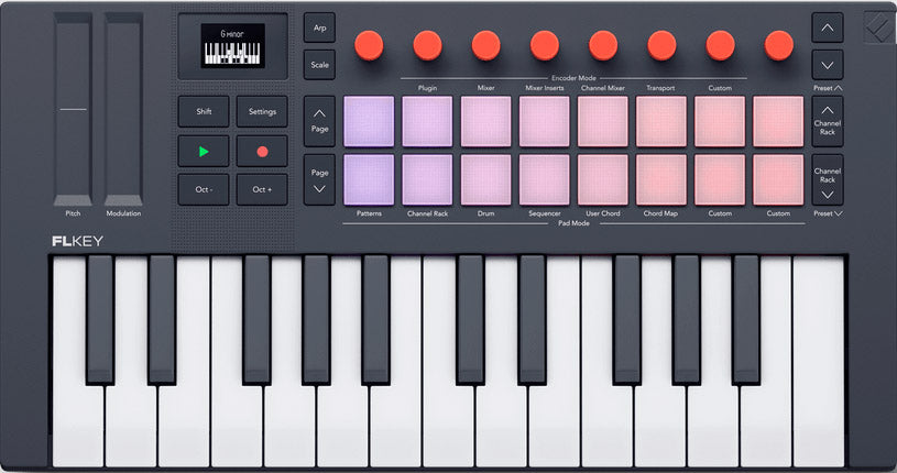 NOVATION FL KEY 2 MINI TECLADO CONTROLADOR 25 TECLAS