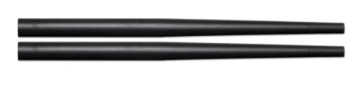 Ahead Drumsticks LT Long Taper Cubiertas para Baquetas Negras 2