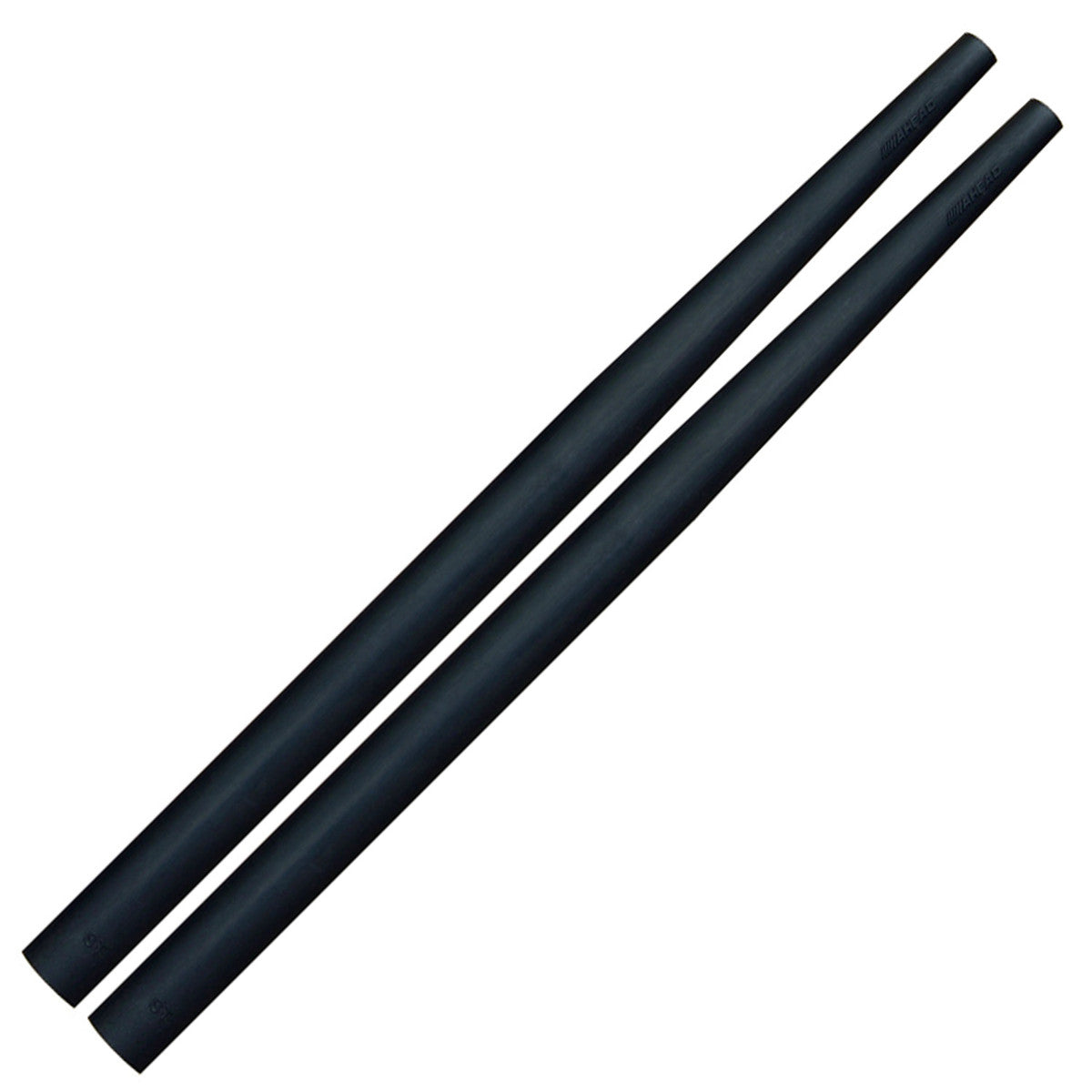 Ahead Drumsticks ST Short Taper Cubiertas para Baquetas Negras 1