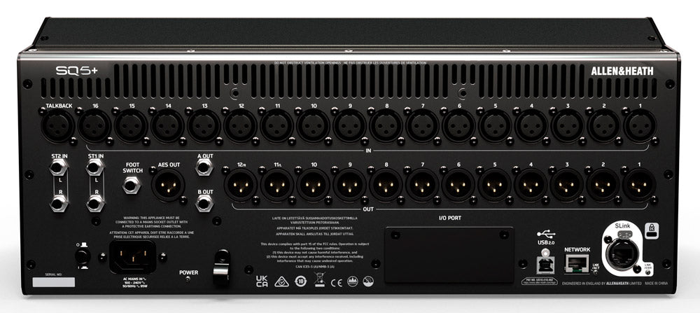 ALLEN & HEATH SQ5+ PLUS MESA DE MEZCLAS