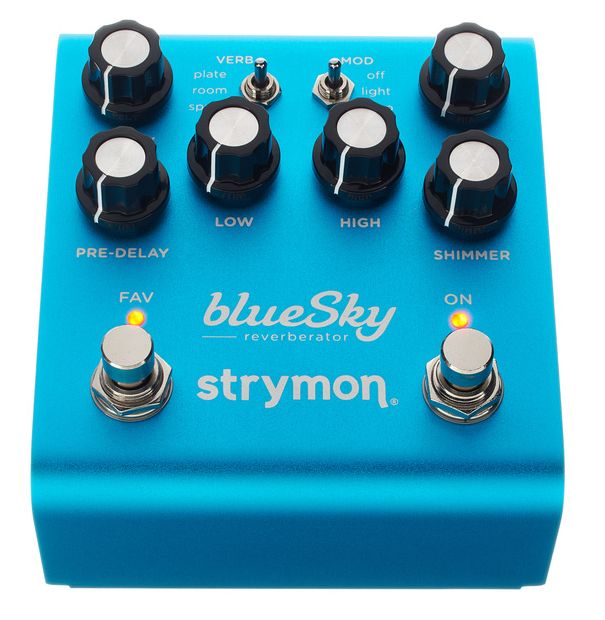 Strymon Blue Sky v2 FSR Reverberator Pedal Reverb 3