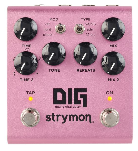 Strymon Dig v2 FSR Pedal Delay Digital 1