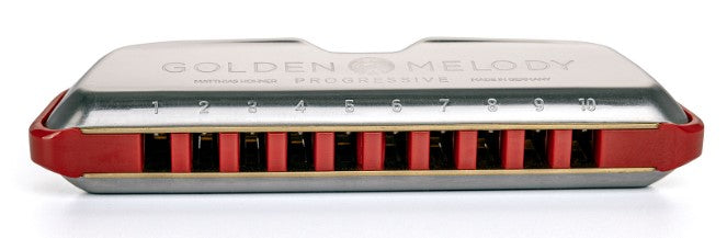 Hohner Golden Melody Progressive G Armónica Diatónica Sol 3