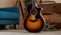 Taylor 412CE R Guitarra Electroacústica Gran Concierto Tobacco Sunburst 11