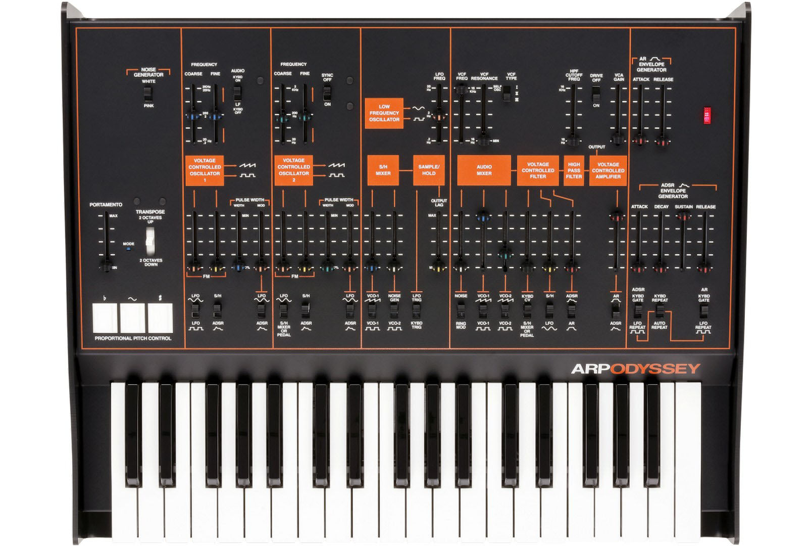 Korg Arp Odyssey Kit Teclado Sintetizador 5