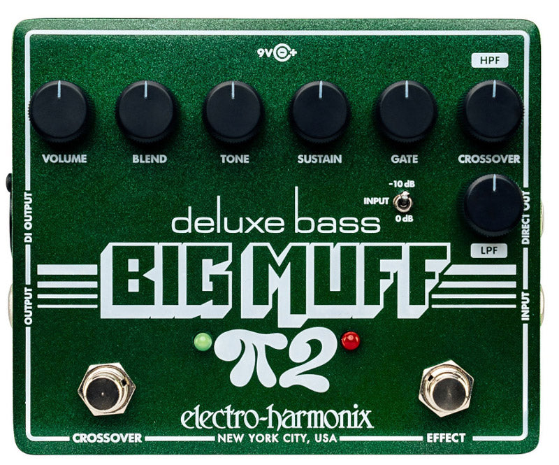 ELECTRO HARMONIX DELUXE BASS BIG MUFF PI 2 PEDAL FUZZ BAJO