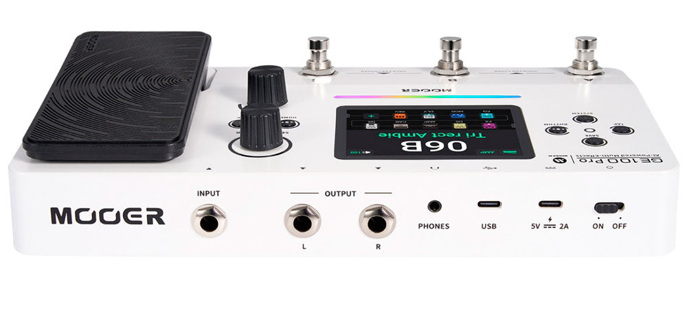 Mooer GE100 Pro Pedalera Multiefectos Guitarra 2