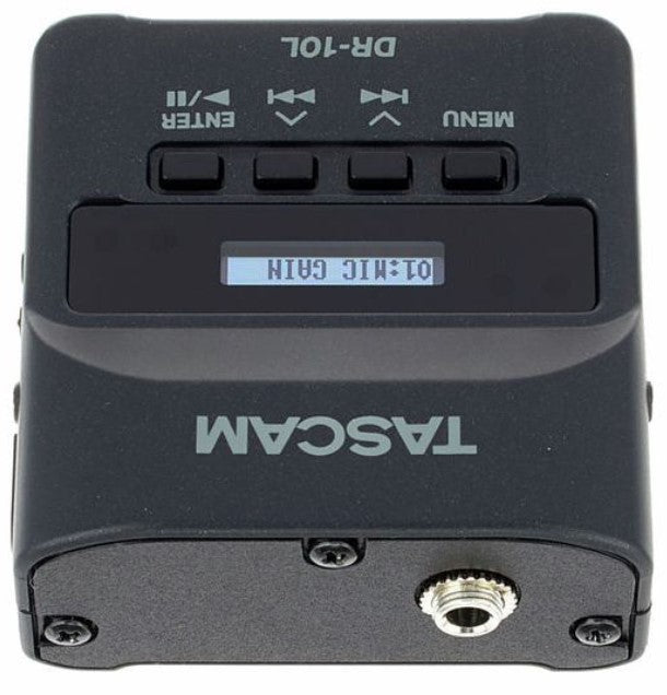 Tascam DR-10L Grabador con Micrófono Lavalier 8