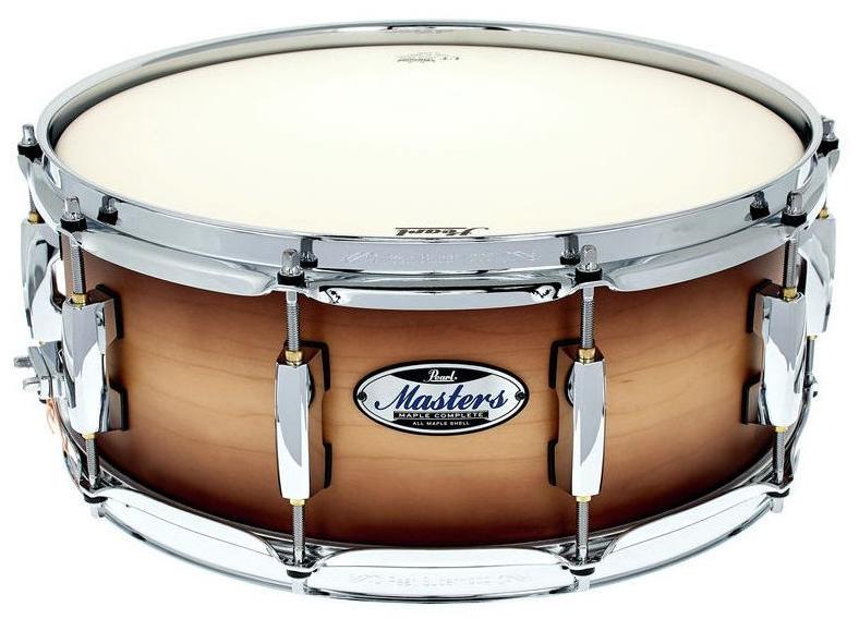 Pearl MCT1455S-C351 Master Maple Complete Caja 14X5.5 Satin Natural Burst 1