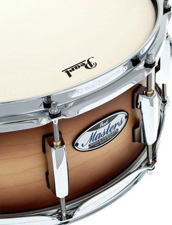 Pearl MCT1455S-C351 Master Maple Complete Caja 14X5.5 Satin Natural Burst 3