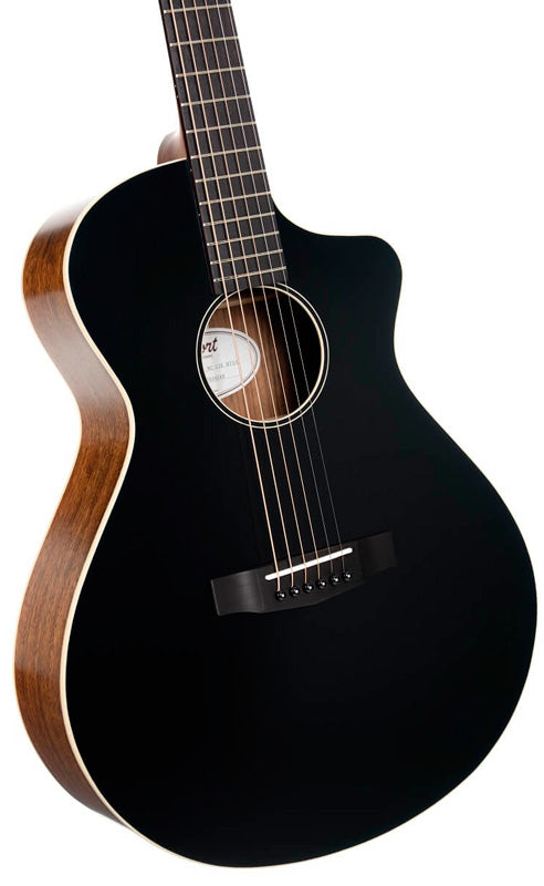 Cort Core MC Ovangkol BTSG Guitarra Electroacústica Concierto Black Top 4